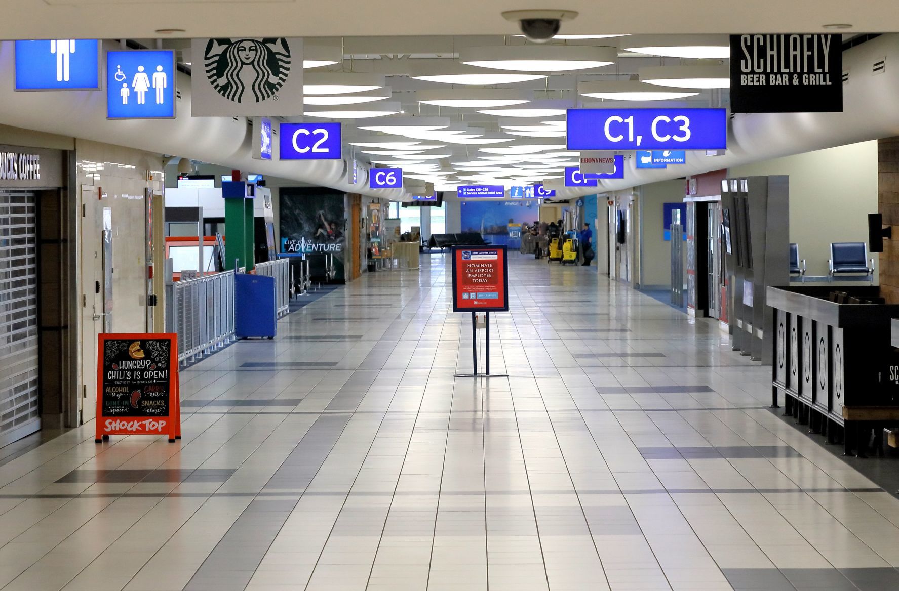 Coronavirus slows St. Louis Lambert International Airport